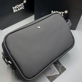 شوزبگ دوزیپ رمزخور مون بلان سایز بزرگ / Montblanc Wash bag